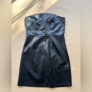 Black Strapless Dress